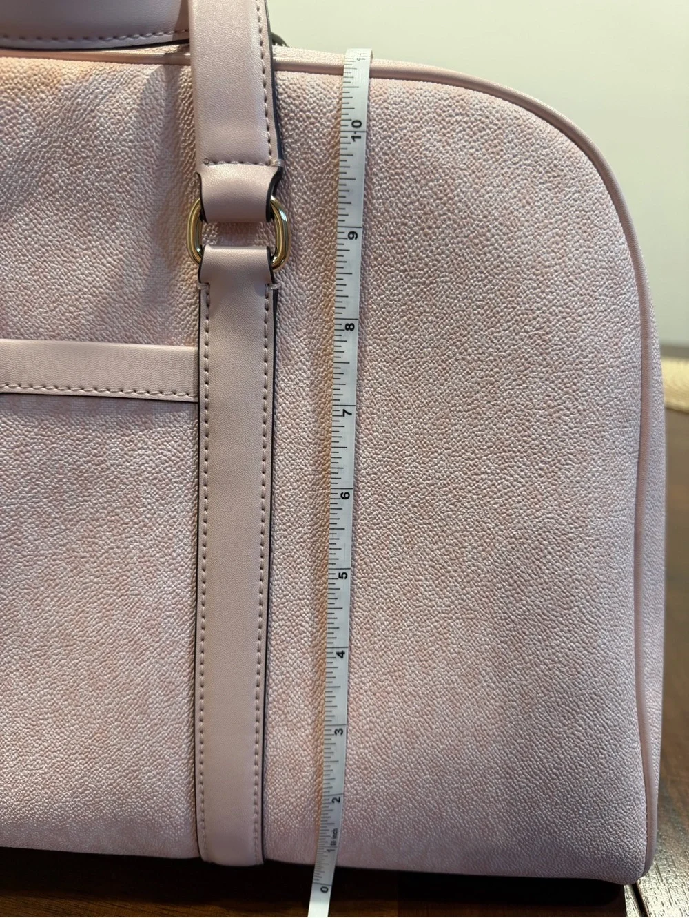 Michael Kors Light Pink Leather Backpack and Tote Set